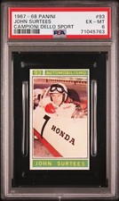 1967-68 Panini Campioni dello sport #93 JOHN SURTEES  PSA 6