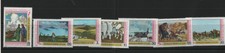 Thematic stamps MONGOLIA 1981 MUSIC COMPOSERS 1407/13 mint