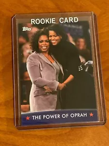 OPRAH WINFREY MICHELLE 2009 TOPPS INAUGURAZIONE PRESIDENTE OBAMA NERO AMERICANO - Foto 1 di 1