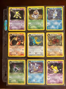 Pokémon TCG: Full Complete TEAM ROCKET Cards Set (83/82) 2000 - Picture 1 of 7