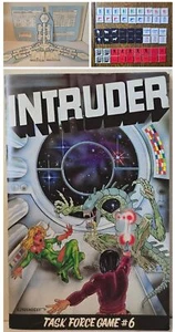 Intruder: Task Force Game #6 Alien Hunt on a Deep Space Station 1980 COMPLETE - Picture 1 of 6