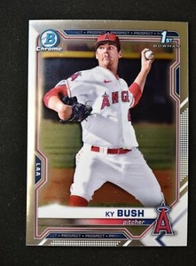 2021 Bowman Draft Chrome Base #BDC-149 Ky Bush - Angels