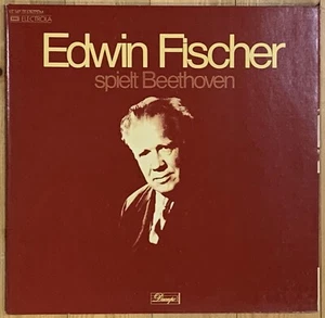 Beethoven Piano Sonatas Nos. 7 8 23 31 & 32 EDWIN FISCHER Electrola 2 LP MINT - Picture 1 of 5