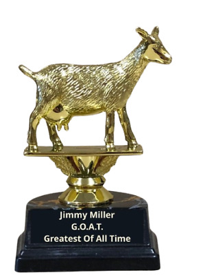 G.O.A.T GOAT TROPHY - GREATEST OF ALL TIME AW...