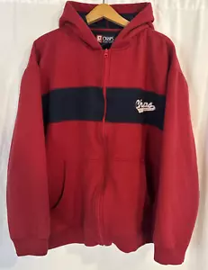 Vintage Y2K Chaps Ralph Lauren Zip Up Hoodie Zip Up Jacket - Picture 1 of 8