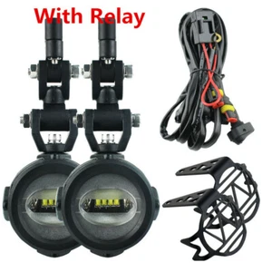 Luces antiniebla auxiliares LED para motocicleta R1200GS F800GS lámparas puntuales con relé - Imagen 1 de 12