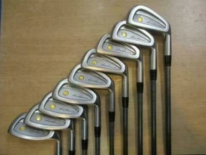 JUEGO DE HIERROS DE GOLF HONMA LB-708 3 ESTRELLAS ORO 9 PIEZAS EJE ORIGINAL R-FLEX 10247 BERES - Imagen 1 de 4