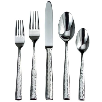 Ricci Argentieri Anvil 18/10 Stainless Steel 5pc. Place Setting