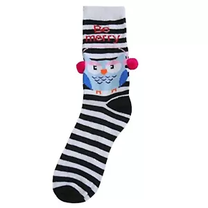 Legale Be Merry Christmas Crew Damensocke - Bild 1 von 2