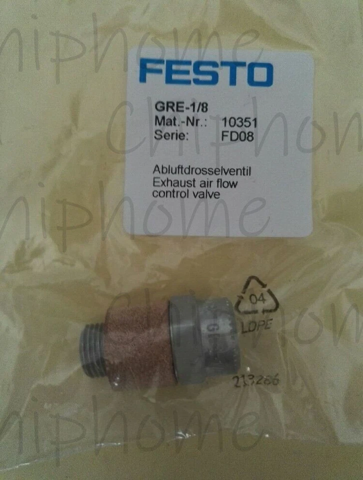 FESTO --GRE-1/8 10351 1 PIEZA NUEVO  - Imagen 1 de 1