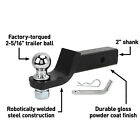 ▽Trailer Hitch Mount With 2in Ball Pin Steel 6000lbs 2in Drop Ball For 2inch