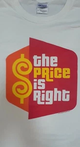 The Price Is Right T Shirt Mens Large Game Show Gildan Heavy 100% Cotton Logo - Picture 1 of 3