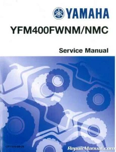 2000-2003 Yamaha YFM400NM NMC Big Bear ATV Service Manual : LIT-11616-BB-2K - Picture 1 of 1