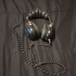 RadioShack Racing Scanner Headphones 20 Db Noise Blocking Model 33-1198 Vintage