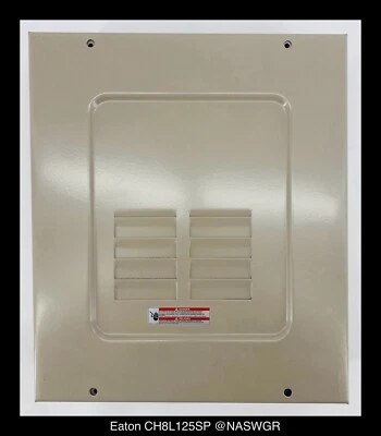 Eaton CH8L125SP CH Main Lug Loadcenter - 125A/240V/N1 - Unused - Image 1 of 4