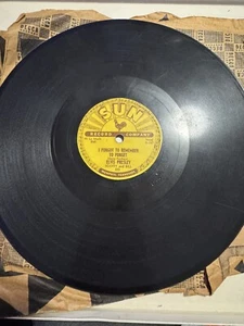 Elvis Presley Sun Record 223 78 RPM I Forgot To Remember/Mystery TrainEUC! Vinyl - Picture 1 of 17