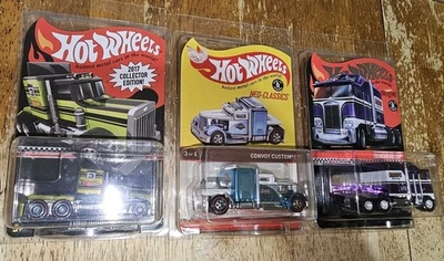 Mattel Hotwheels 3 Thunder Roller,Convoy Custom,Long Gone - Image 1 of 4