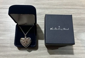 DANBURY MINT SILBER ENGELSFLÜGEL DU BIST IMMER IN MEINEM HERZEN 18" HALSKETTE - Bild 1 von 4