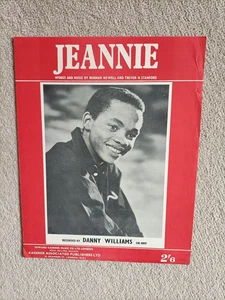 Vintage Sheet Music - 'Jeannie' - Danny Williams - Picture 1 of 2