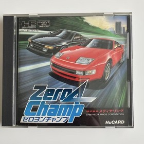 NEC PC Engine HuCARD Zero4 champ 80