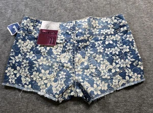 Freestyle Revolution Flower Denim Short Shorts Summer Size 11 - Picture 1 of 5