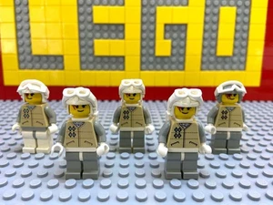 Star Wars LEGO Hoth Rebel Trooper Minifigures Set of 5 - Rebel Alliance D40717 - Picture 1 of 1