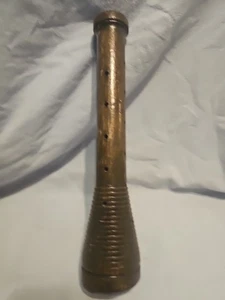 Antique Wooden Rustic Bobbin Beehive Spindle Industrial Primative Brown - Picture 1 of 5