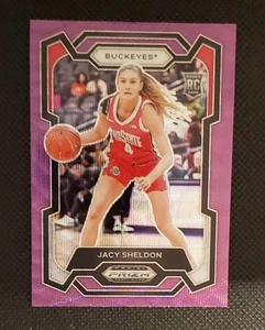 2024 Prizm Draft Picks Purple Wave, Jacy Sheldon (RC) Parallel #45 - Picture 1 of 2