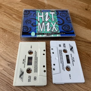Hit Mix 60 Original 80s Non Stop Hits Of The Year Various DOUBLE CASSETTE tape - Picture 1 of 6