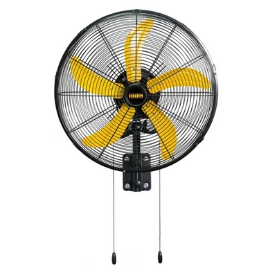 HICFM 20" Oscillating Wall Mount Fan, 5000 CFM High Velocity Industrial Wall Fan