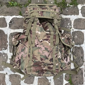 British Army Military Surplus A1 MTP Camo 50L Bergen Summer Camp Cadet Rucksack - Picture 1 of 23