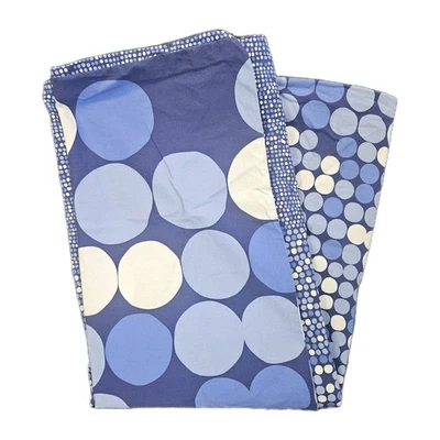 Funda nórdica Ikea tamaño doble Smorboll azul círculos algodón cierre a presión 60X82 Foto 1 de 4