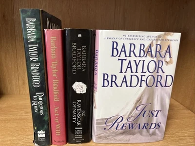 Barbara Taylor Bradford Lot of 4 Hardcover Book - Image 1 of 4