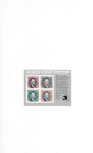 US Briefmarken Blätter/Porto Set #2433 World Stamp Expo postfrisch F-VF OG FV $3,60 - Bild 1 von 1
