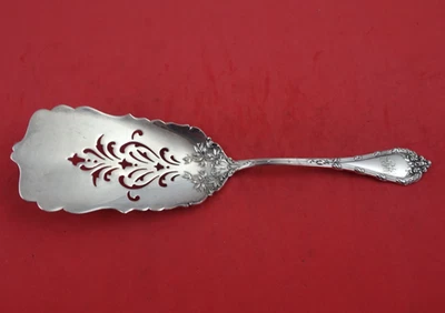 Servidor de croquetas de plata esterlina Madame Royale de Durgin perforado con diseño 9 1/4" Foto 1 de 3