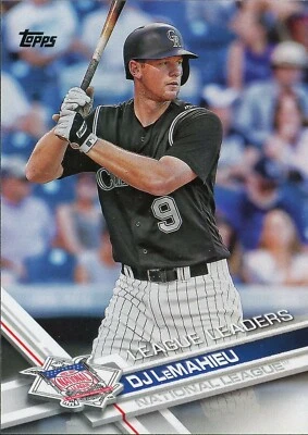 2017 Topps DJ LeMahieu #81 League Leaders - Image 1 of 2
