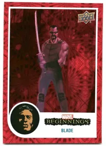 2022 Upper Deck Marvel Beginnings Vol.2 Blade #60 Red Supernova - Picture 1 of 2