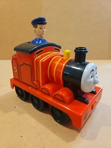 Vintage 2009 Thomas Tank James Train PushNGo Along Mattel T2818 Gullane Ex Cond - Picture 1 of 6