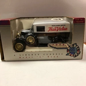 Liberty Classics Benjamin Bros. True Value Model "A" Panel Truck Bank. - Picture 1 of 5