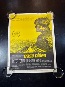 EASY RIDER 1969 ORIGINAL MOVIE POSTER Window Card STYLE C 14"x18" - Picture 1 of 17