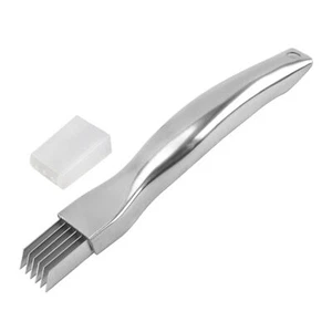Onion Shredder Knife Cutter Scallion Stainless Steel Chopped Vegetable Slicers - Picture 1 of 12