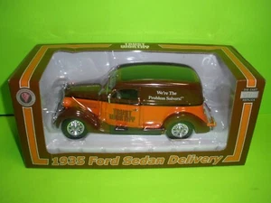 CROWN PREMIUMS 1/24 TRUSTWORTHY HARDWARE STORES 1935 FORD SEDAN DELIVERY VAN - Picture 1 of 10
