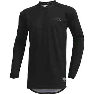 O'Neal Motocross Jersey Black Off Road MX ELRM ONeal New sizes S and M - Picture 1 of 3