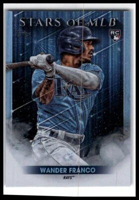 2022 Topps #SMLBC-20 Wander Franco Stars of MLB Chrome - Image 1 of 2