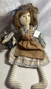 Vintage Laundry Ragdoll Cat In Basket Laundry Room Decor THT Designs 2007 Tag - Picture 1 of 8