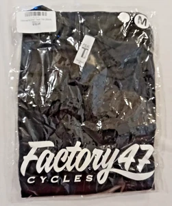 Camiseta sin mangas Factory 47 para mujer marca de motocicleta nueva con etiquetas M negra - Imagen 1 de 10