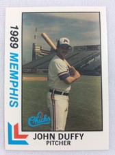 1989 Memphis Chicks-Southern League-BEST Baseball Card-John Duffy