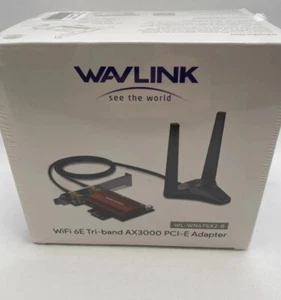Wavlink See the World Wifi 6E Tri-Band AX3000 PCI-E Adapter (#1073) - Bild 1 von 3