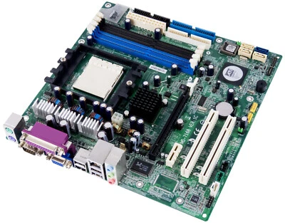 Mainboards MSI MS-7168 Presa 939 DDR Pcie SATA VGA Ati Radeon RS480 - Immagine 1 di 2