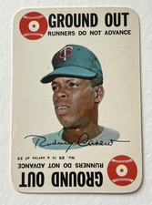 1968 Topps Baseball Card Game- Rod Carew- Great Centering - Minnesota Twins HOF